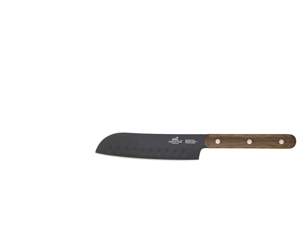 Lion Sabatier Knivsæt Phenix Walnut 4 dele Sort/valnøddetræ